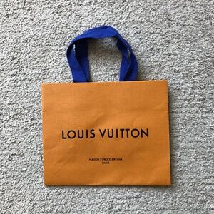 Authentic Louis Vuitton Paper Shopping Bag.